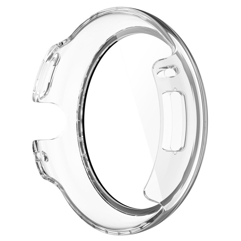 Google Pixel Watch 2 Heldækkende cover med indbygget skærmbeskytter, Gennemsigtig