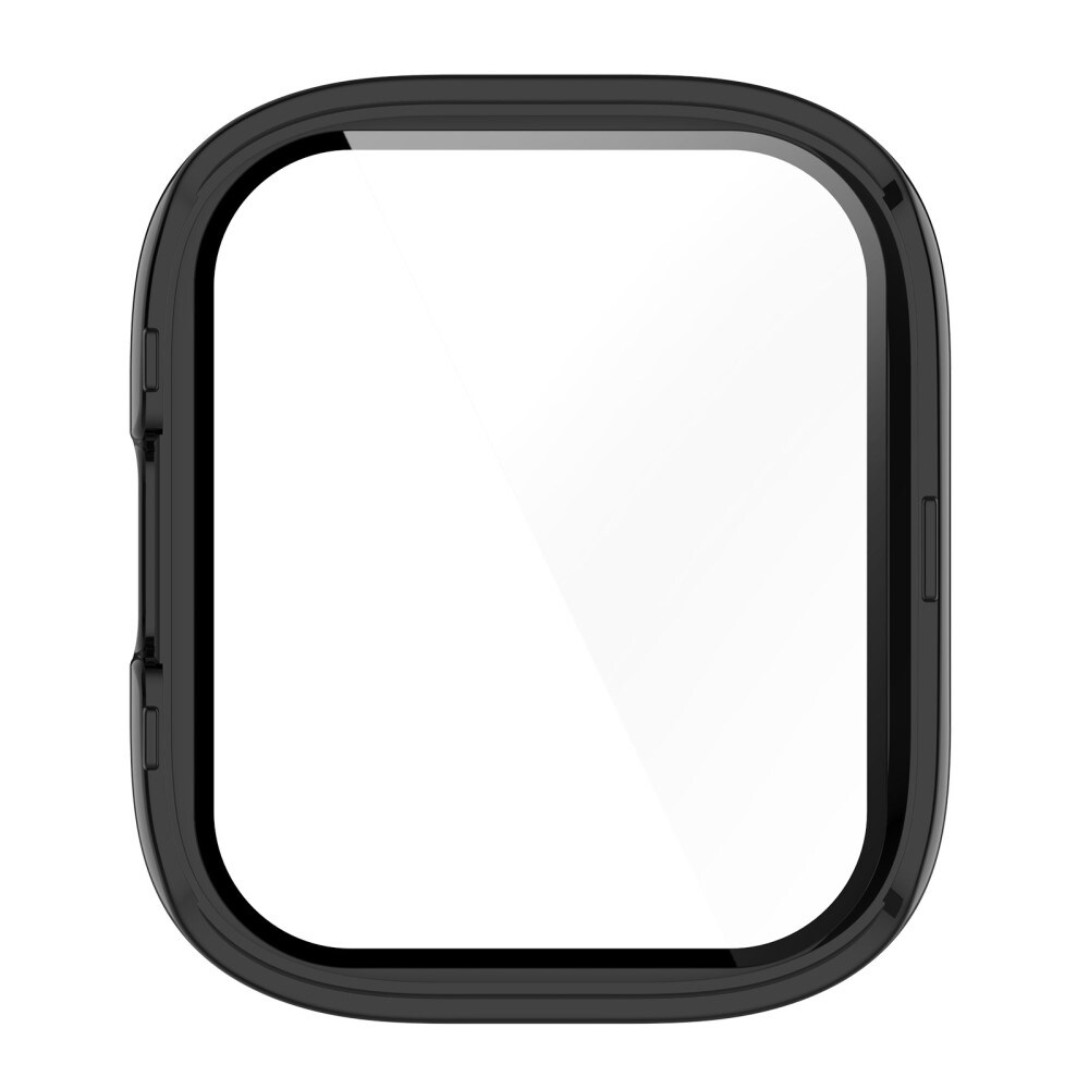 Xiaomi Redmi Watch 3 Heldækkende cover med indbygget skærmbeskytter, Sort