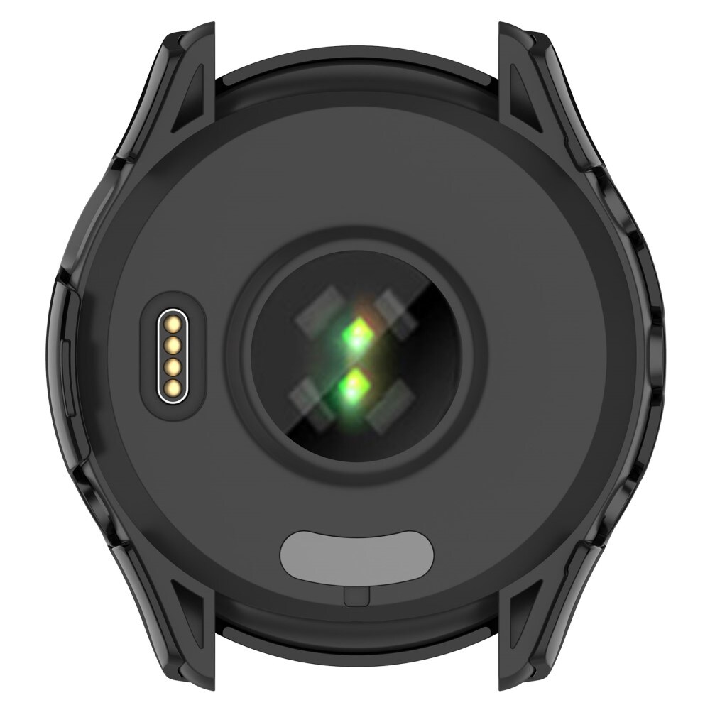 Garmin Forerunner 265S Heldækkende cover med indbygget skærmbeskytter, Sort