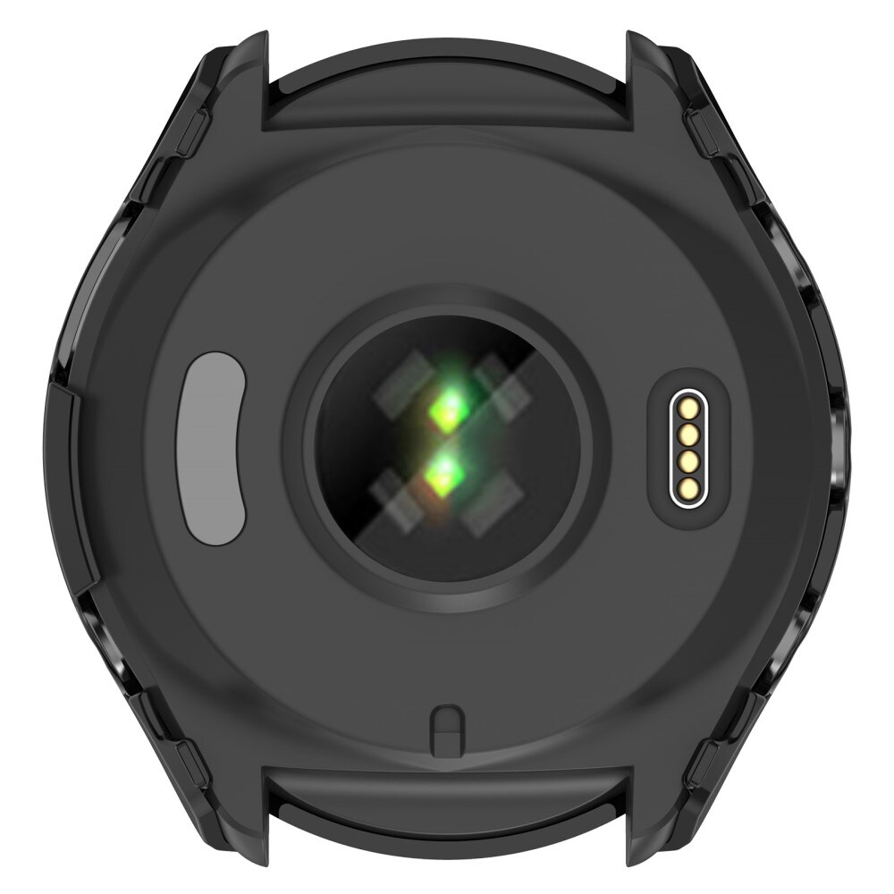 Garmin Forerunner 965 Heldækkende cover med indbygget skærmbeskytter, Sort