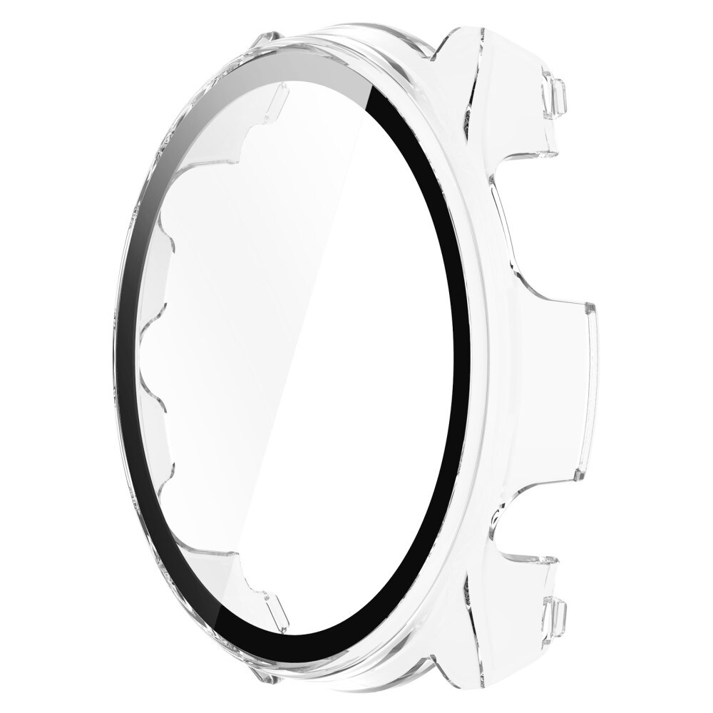Garmin Forerunner 965 Heldækkende cover med indbygget skærmbeskytter, Gennemsigtig