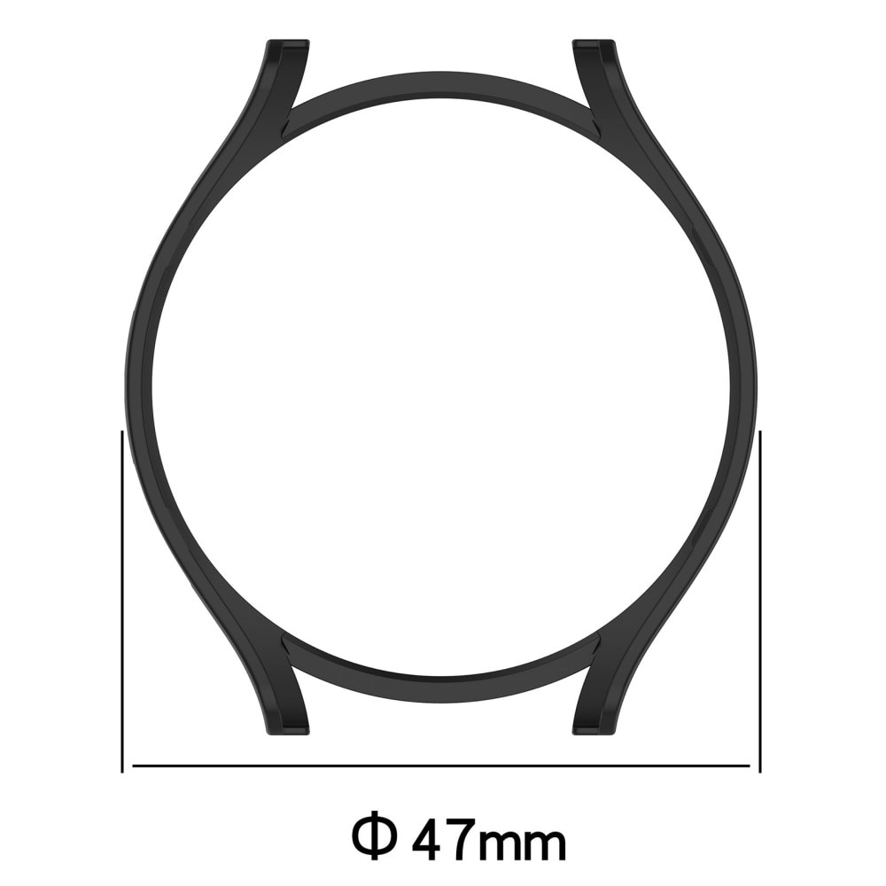 Samsung Galaxy Watch 6 44mm Hårdt Cover, Gennemsigtig