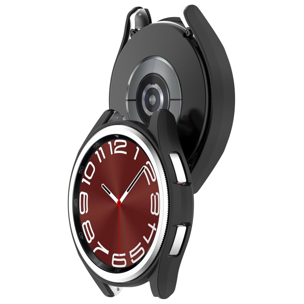 Samsung Galaxy Watch 6 Classic 43mm Hårdt Cover, Sort