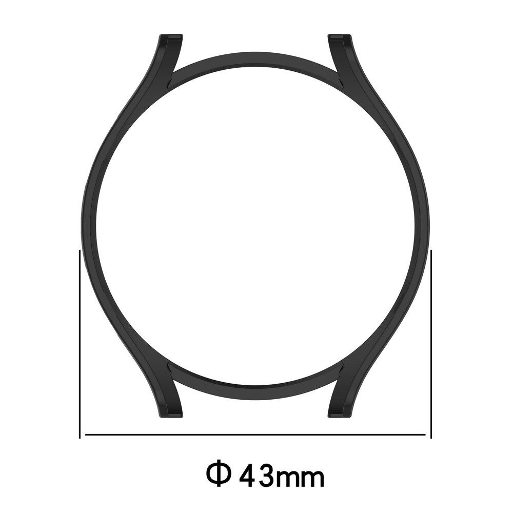 Samsung Galaxy Watch 6 40mm Hårdt Cover, Gennemsigtig