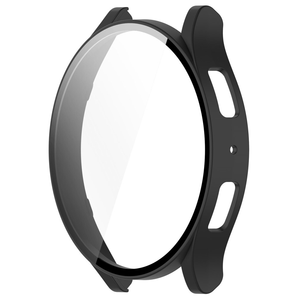 Samsung Galaxy Watch 6 40mm Heldækkende cover med indbygget skærmbeskytter, Sort