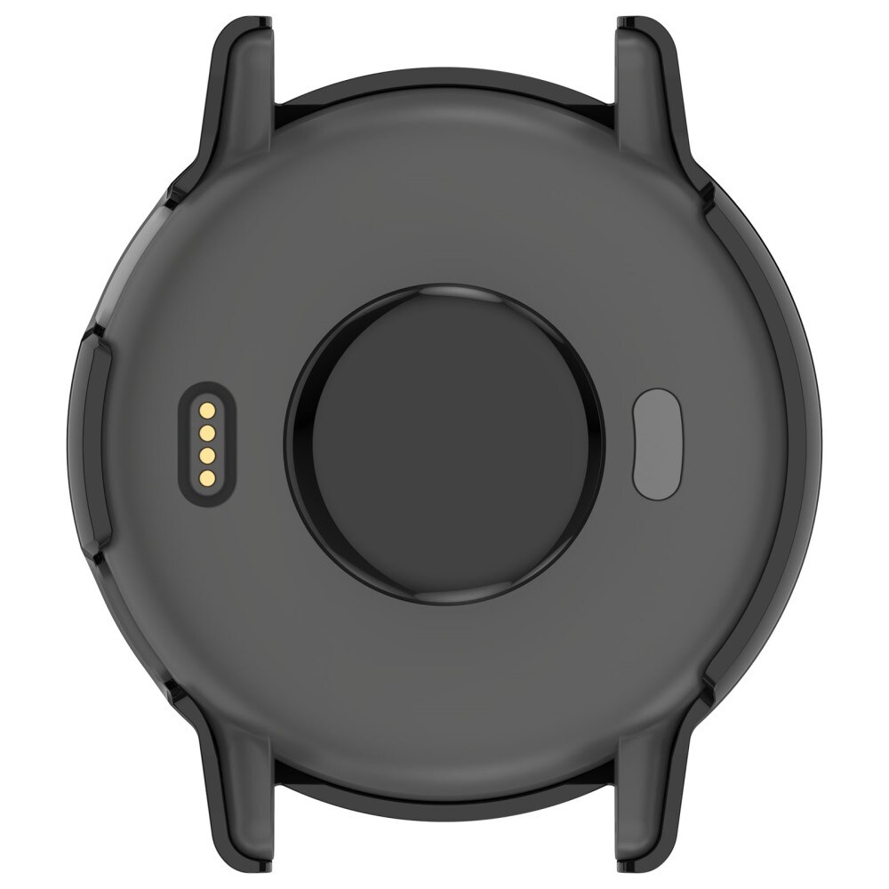 Garmin Vivoactive 5 Heldækkende cover med indbygget skærmbeskytter, Sort