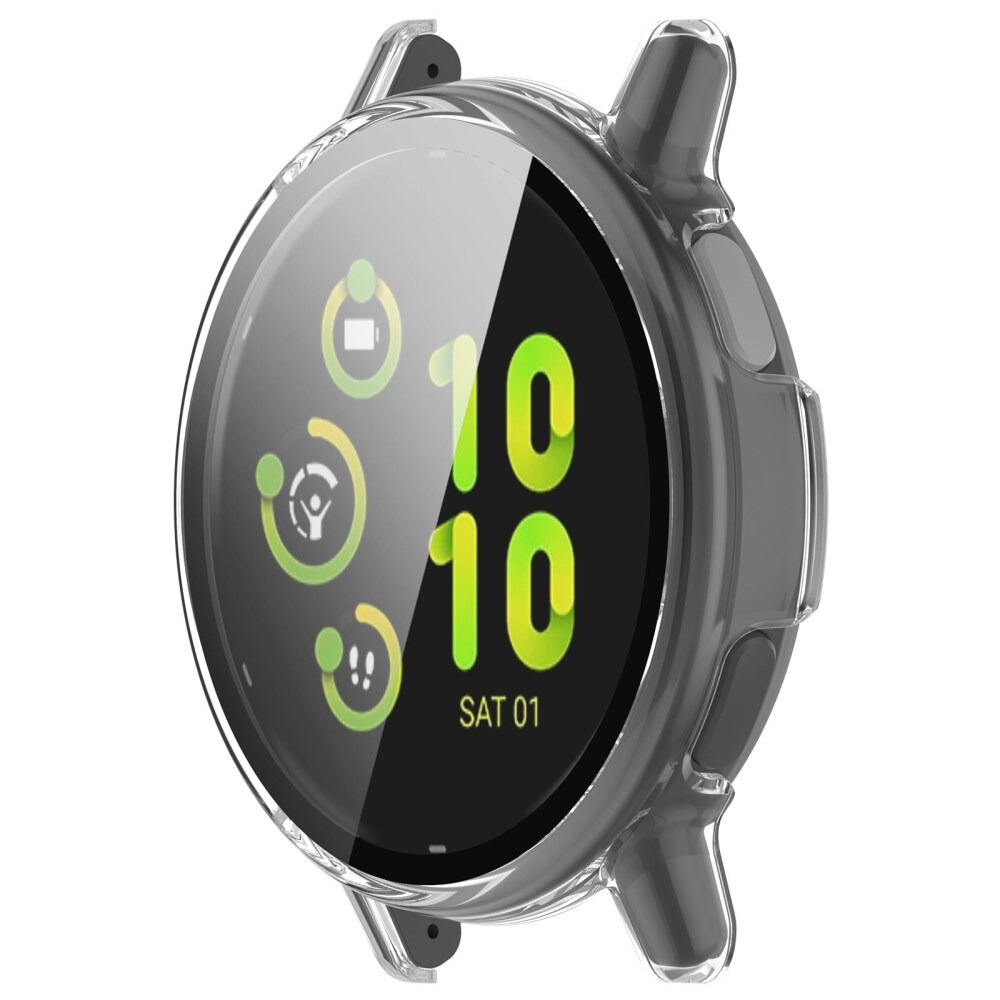 Garmin Vivoactive 5 Heldækkende cover med indbygget skærmbeskytter, Gennemsigtig
