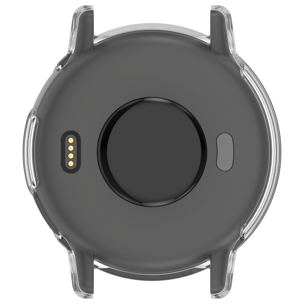 Garmin Vivoactive 5 Heldækkende cover med indbygget skærmbeskytter, Gennemsigtig