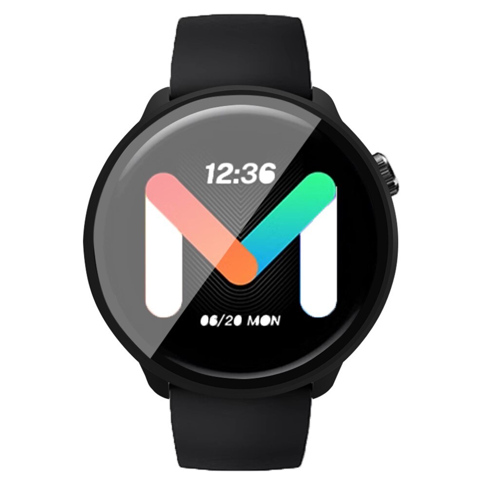 Mibro Watch Lite 2 Heldækkende cover med indbygget skærmbeskytter, Sort