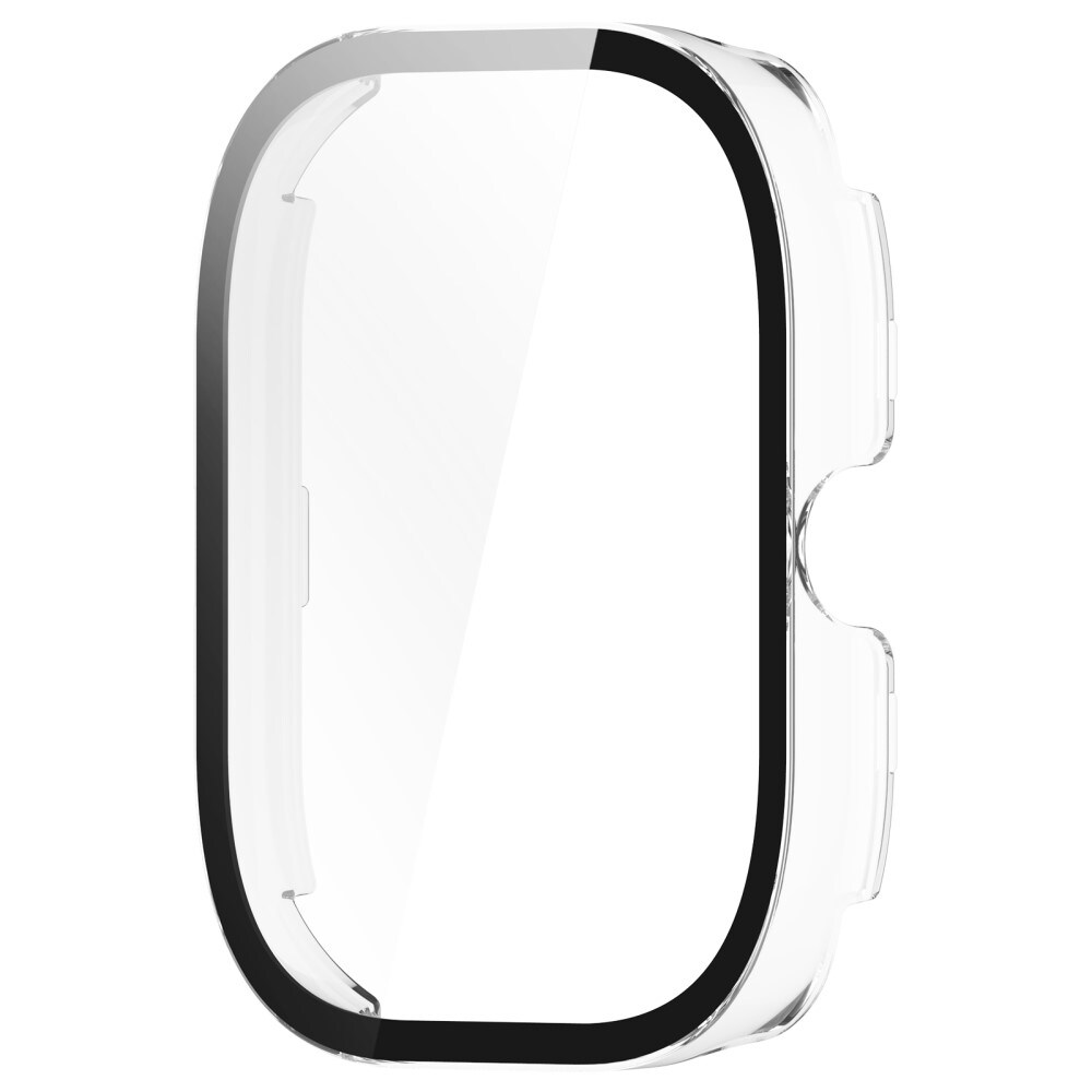 Xiaomi Redmi Watch 4 Heldækkende cover med indbygget skærmbeskytter, Gennemsigtig