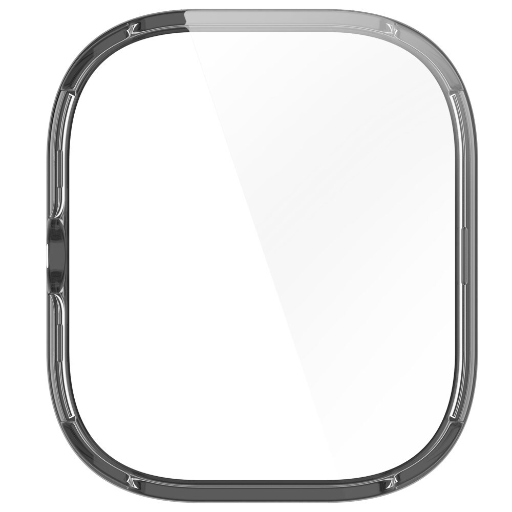 Xiaomi Redmi Watch 4 Heldækkende cover med indbygget skærmbeskytter, Gennemsigtig