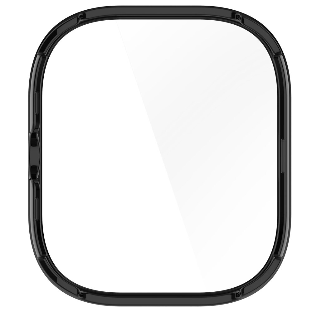 Xiaomi Redmi Watch 4 Heldækkende cover med indbygget skærmbeskytter, Sort