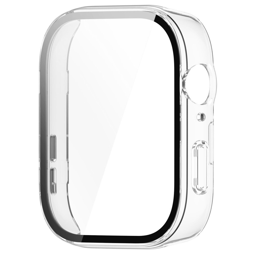 Huawei Watch Fit 3 Heldækkende cover med indbygget skærmbeskytter, Gennemsigtig