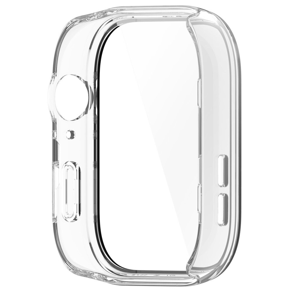 Huawei Watch Fit 3 Heldækkende cover med indbygget skærmbeskytter, Gennemsigtig
