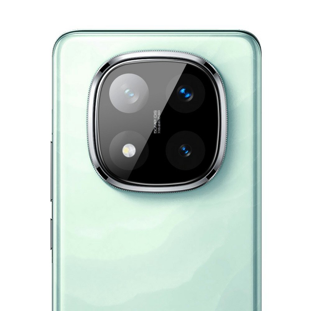 Xiaomi Redmi Note 14 Pro Plus Kamerabeskyttelse i glas, Sort