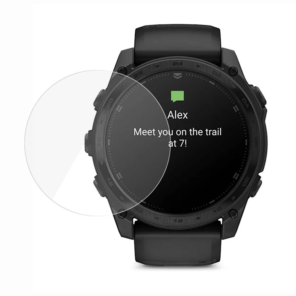 Garmin Tactix 8 47mm Skærmbeskytter i hærdet glas