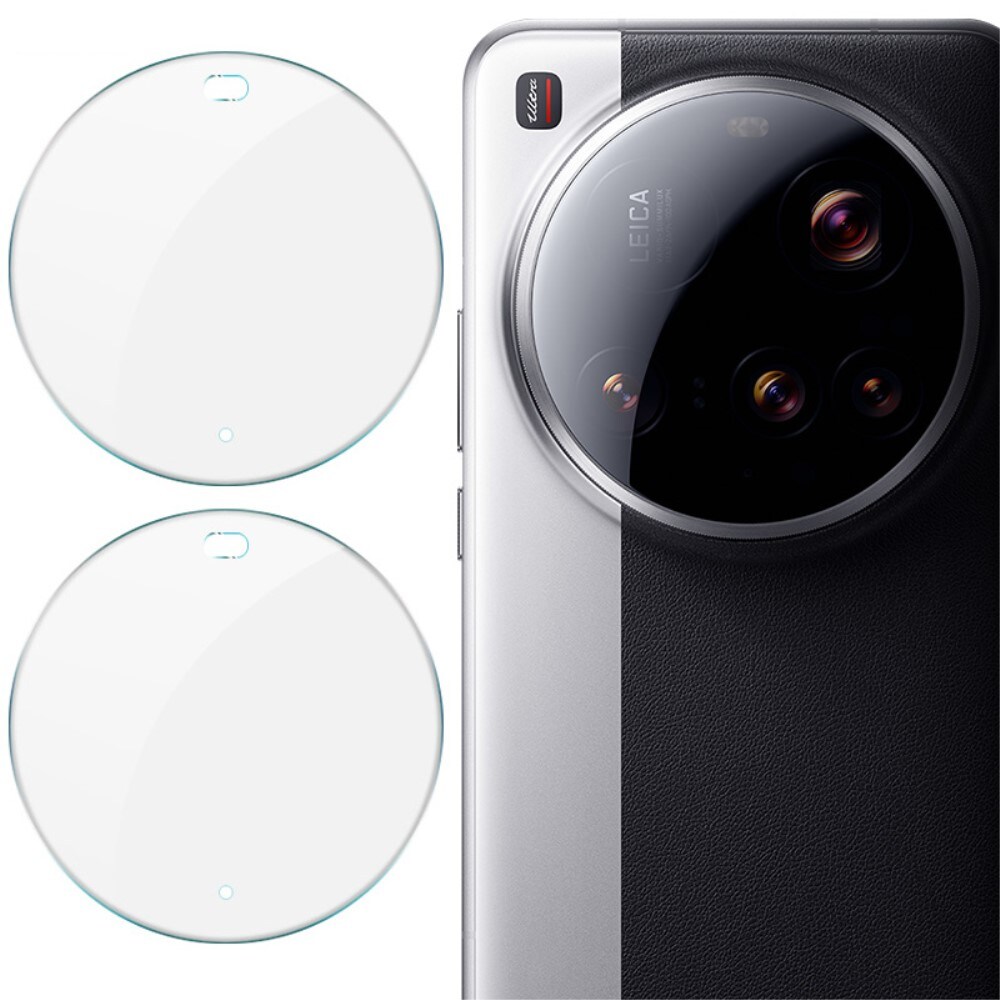 Xiaomi 15 Ultra 2-pak linsebeskyttere i glas