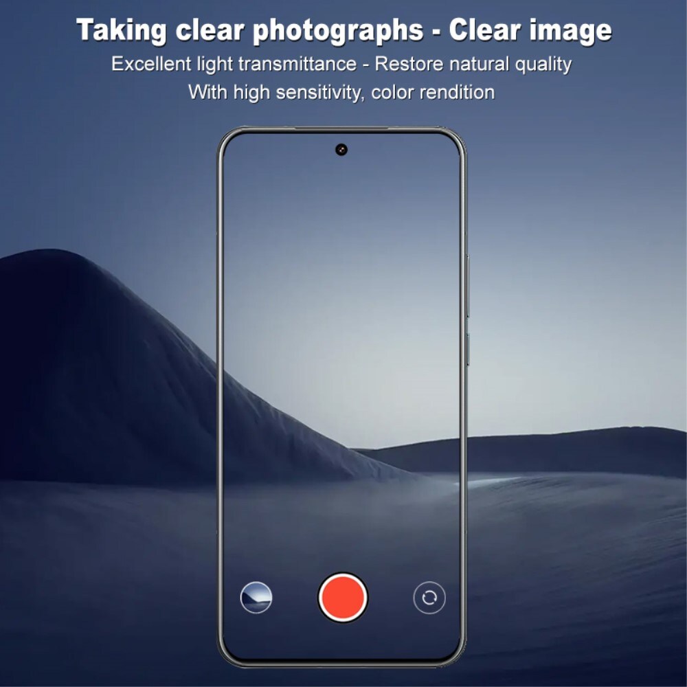 Xiaomi 15 Ultra 2-pak linsebeskyttere i glas