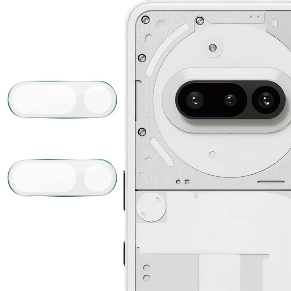 Nothing Phone 3a 2-pak linsebeskyttere i glas