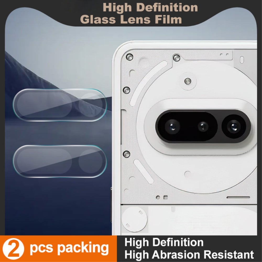 Nothing Phone 3a 2-pak linsebeskyttere i glas