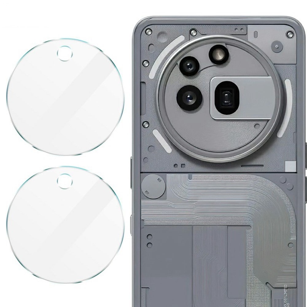 Nothing Phone 3a Pro 2-pak linsebeskyttere i glas