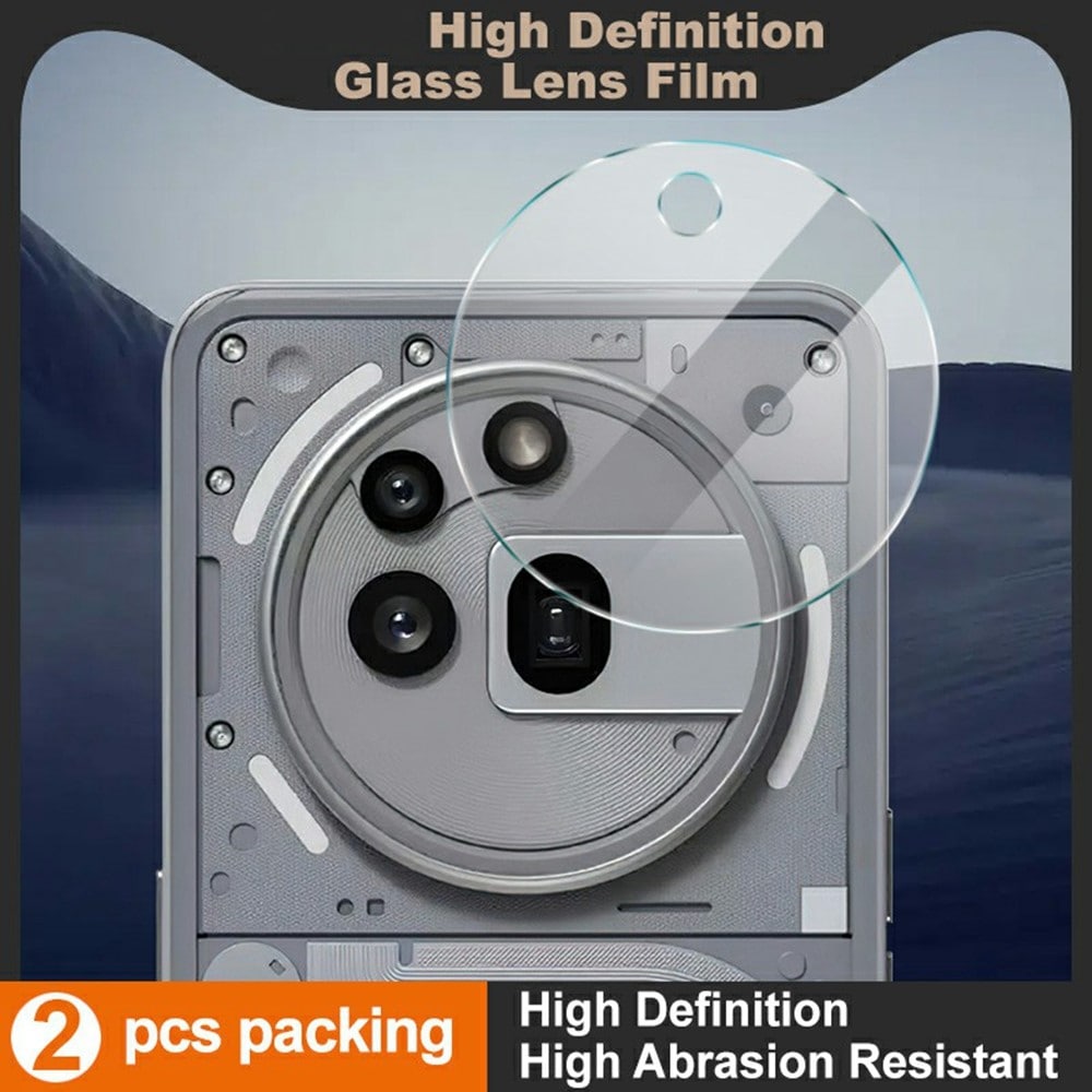 Nothing Phone 3a Pro 2-pak linsebeskyttere i glas