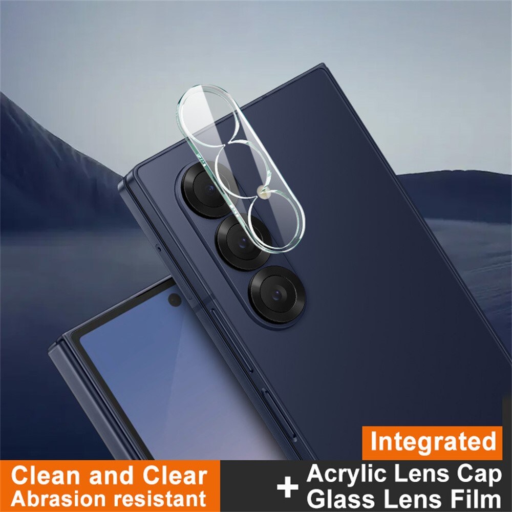 Samsung Galaxy Z Fold 7 Kamerabeskyttelse i glas, Gennemsigtig