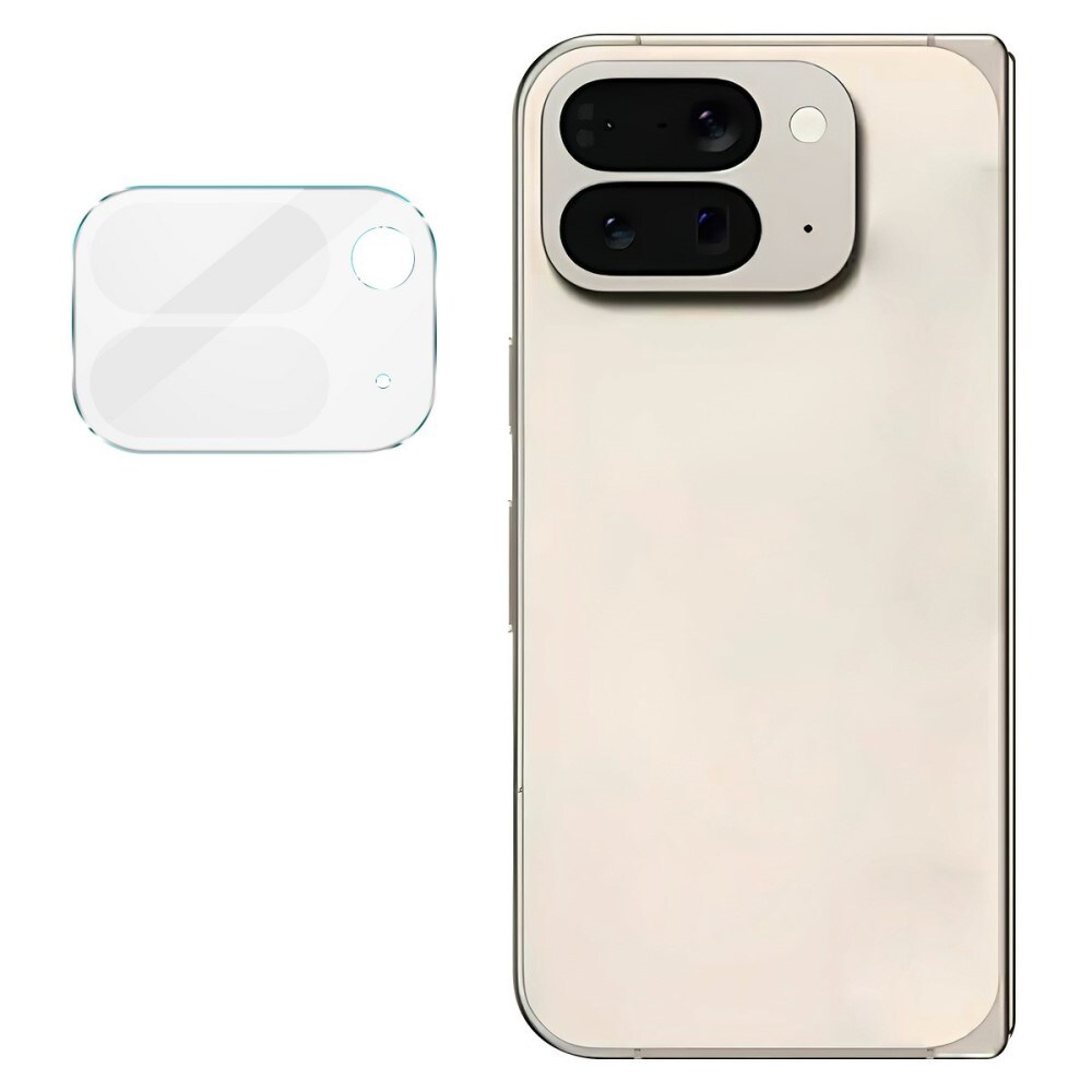 Google Pixel 10 Pro Fold Kamerabeskyttelse i glas, Gennemsigtig