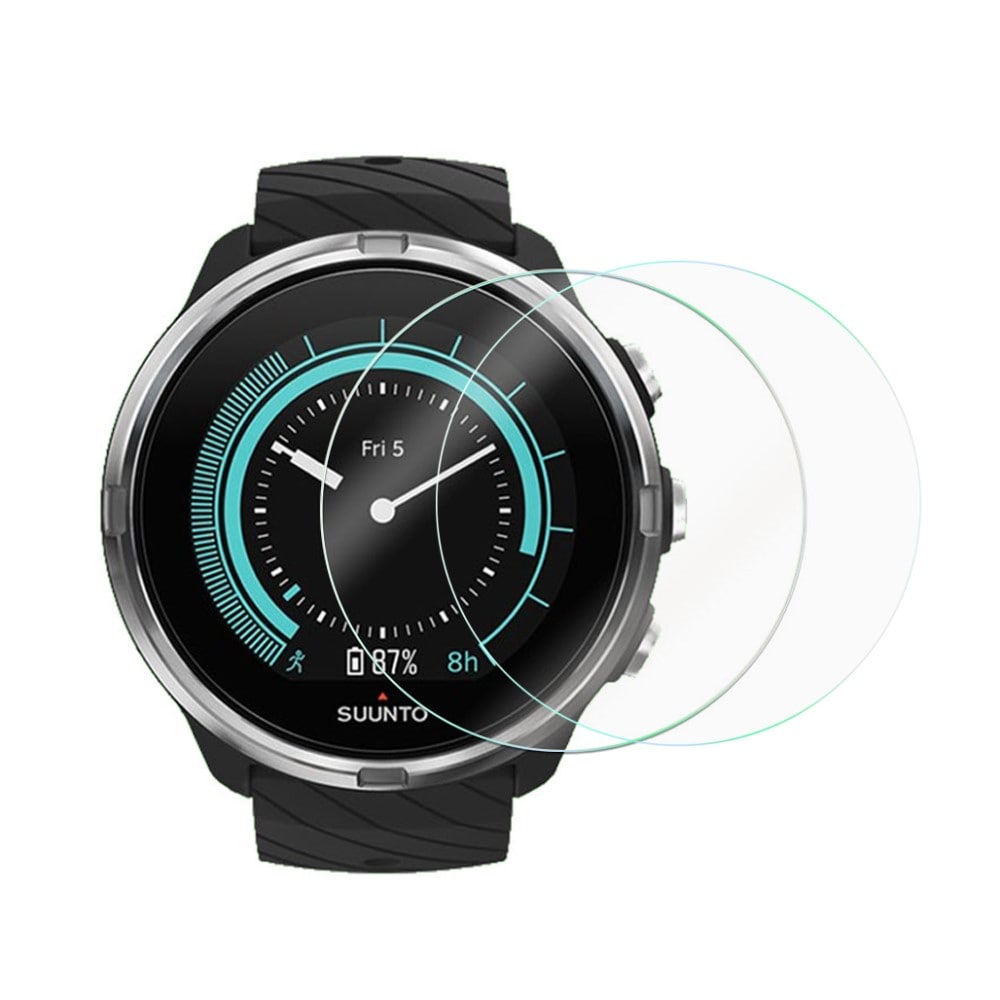 Suunto 9 Peak Pro 2-pak skærmbeskyttelse i hærdet glas