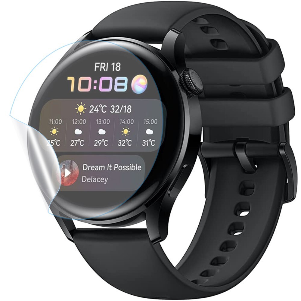 Huawei Watch GT 3 42mm Skærmbeskytter - Beskyttelsesfilm