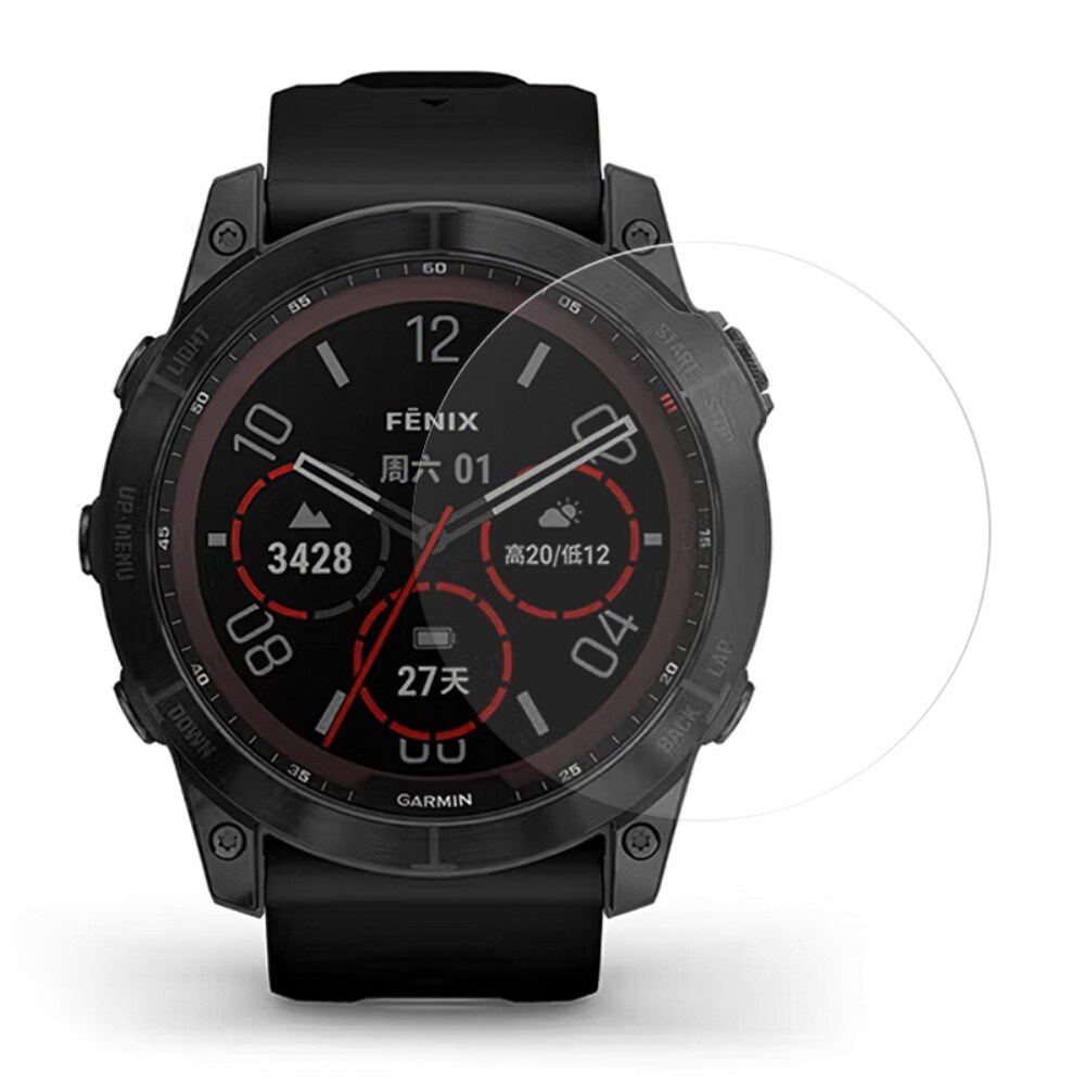 Garmin Fenix 7 Pro Skærmbeskytter - Beskyttelsesfilm