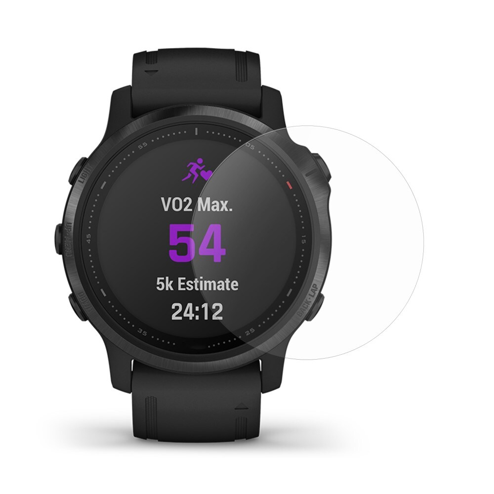Garmin Fenix 6 Pro Skærmbeskytter - Beskyttelsesfilm