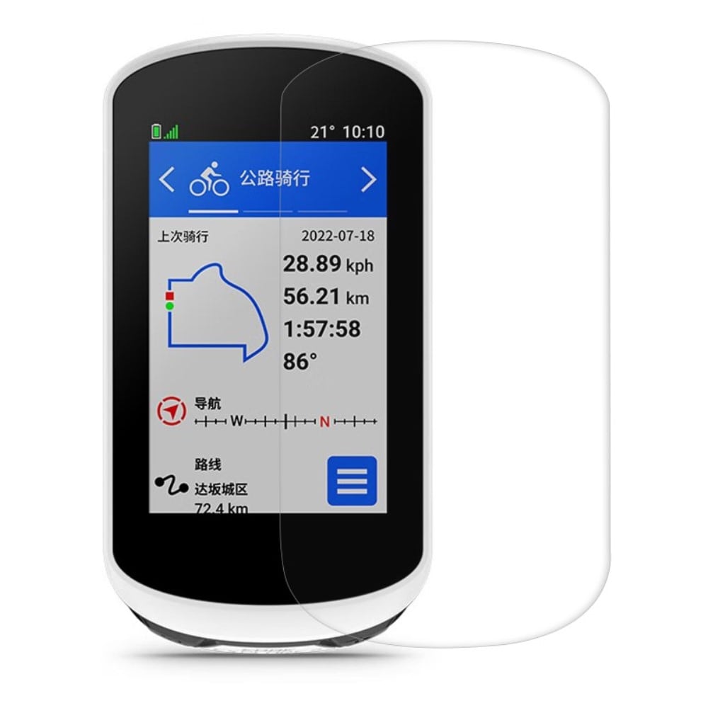 Garmin Edge Explore 2 skærmbeskytter - beskyttelsesfilm