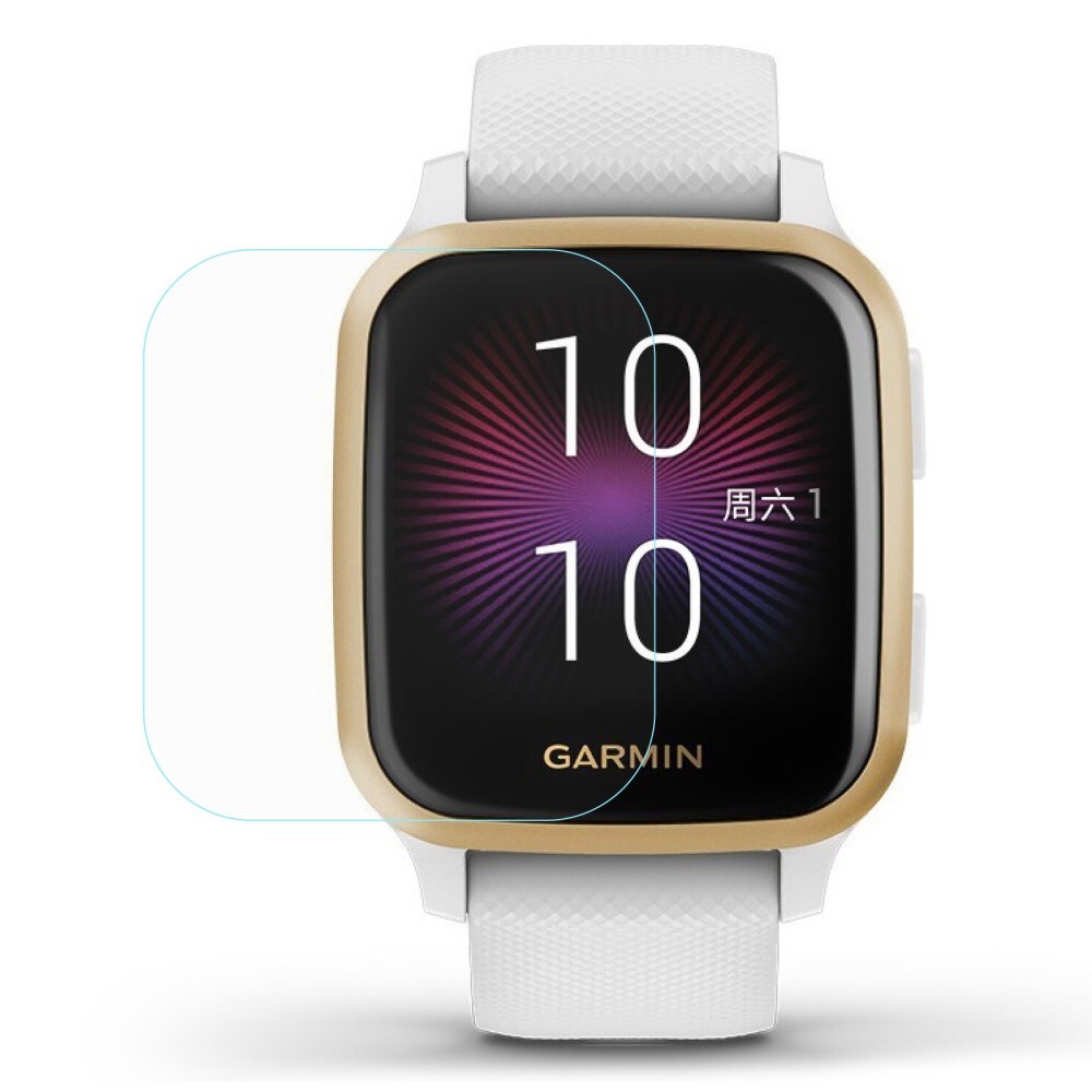 Garmin Venu Sq/Sq 2 Skærmbeskytter - Beskyttelsesfilm