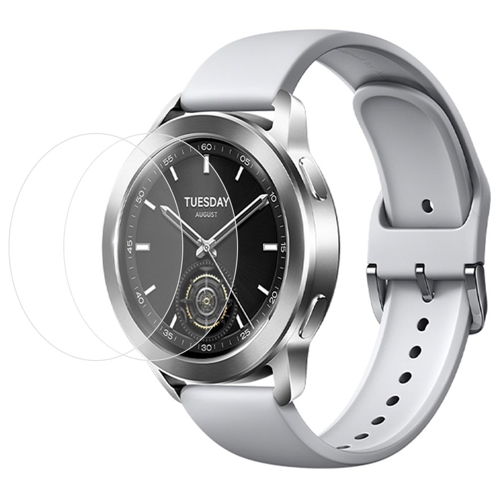 Xiaomi Watch S3 2-pak skærmbeskyttelse i hærdet glas