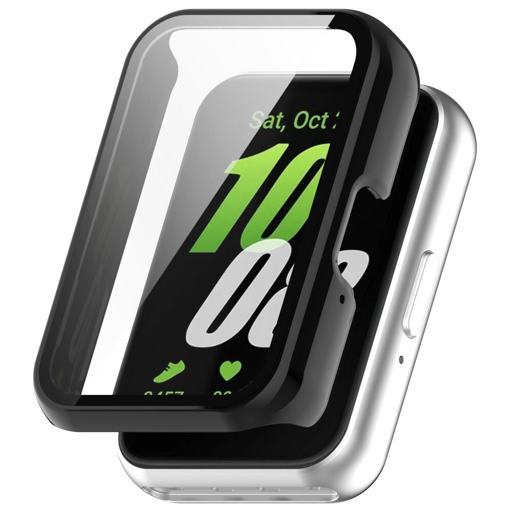 Samsung Galaxy Fit 3 Heldækkende cover med indbygget skærmbeskytter, Sort