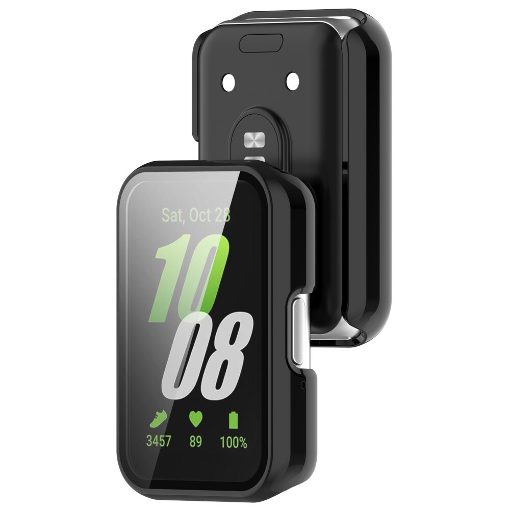 Samsung Galaxy Fit 3 Heldækkende cover med indbygget skærmbeskytter, Sort