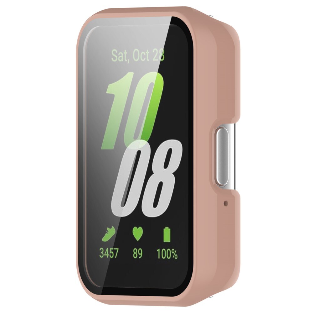 Samsung Galaxy Fit 3 Heldækkende cover med indbygget skærmbeskytter, Lyserød