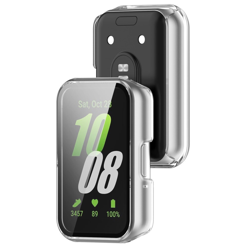 Samsung Galaxy Fit 3 Heldækkende cover med indbygget skærmbeskytter, Gennemsigtig