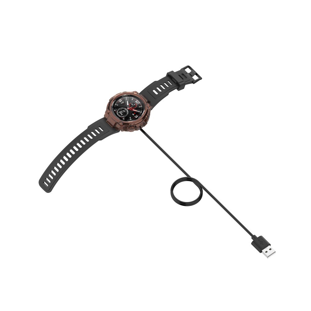 Amazfit T-Rex Magnetisk opladningskabel 1m, Sort