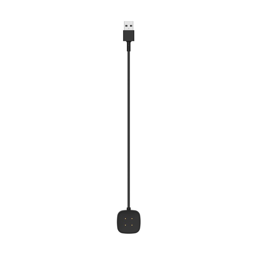 Fitbit Versa 3 Magnetisk opladningskabel 1m, Sort
