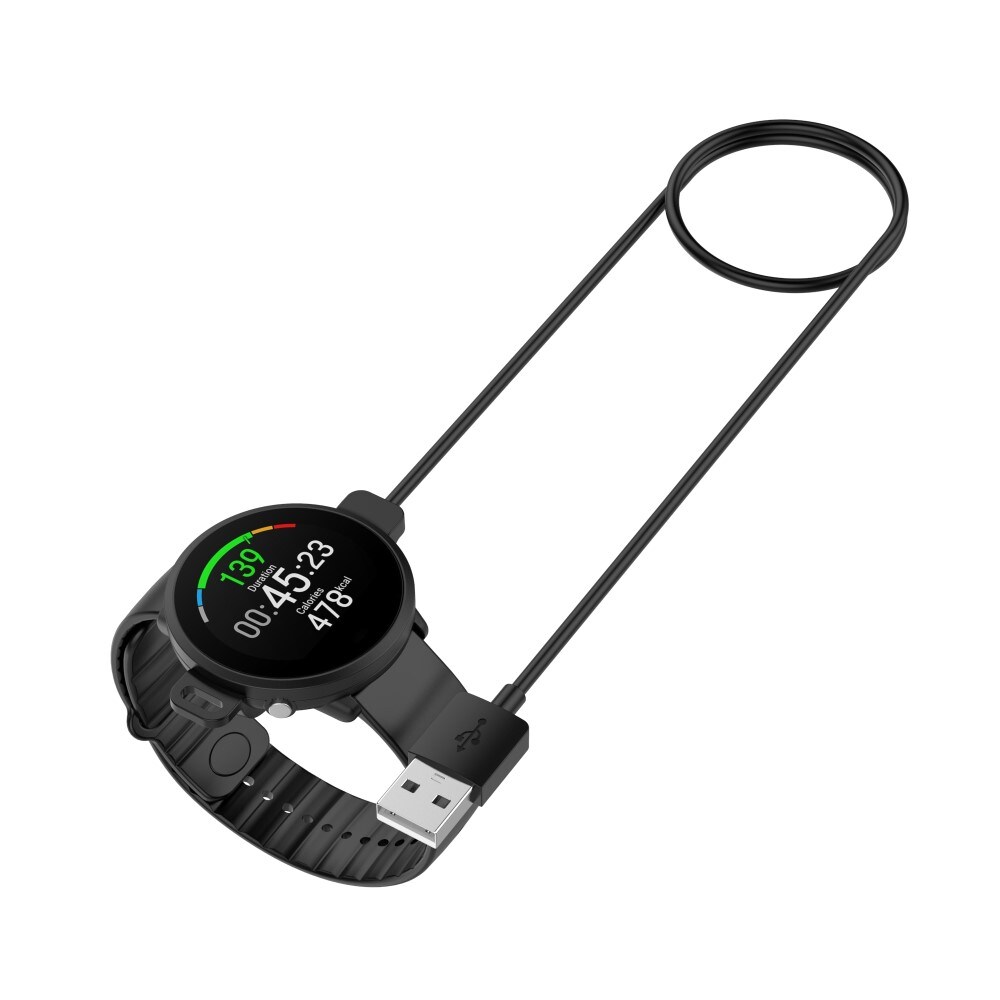 Polar Unite Magnetisk opladningskabel 1m, Sort