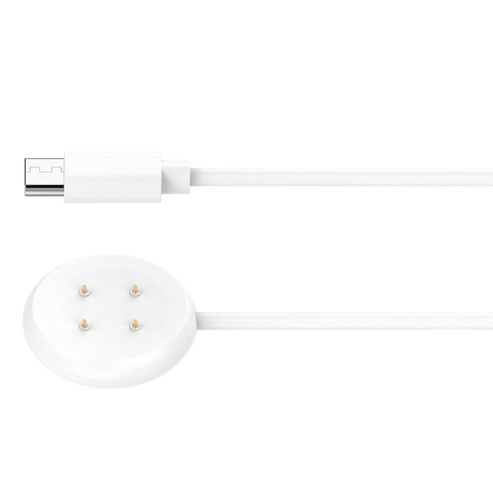 Google Pixel Watch 3 41mm Magnetisk opladningskabel USB-C 1m, Hvid