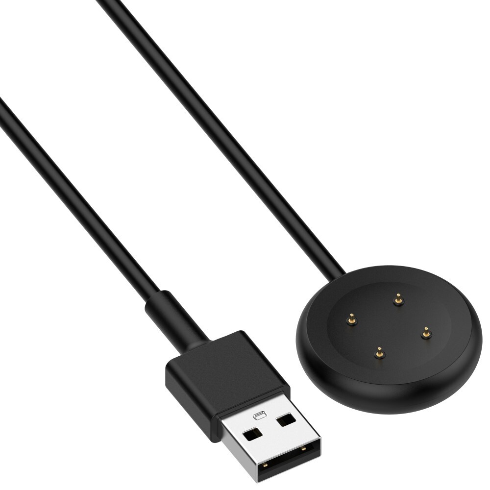 Google Pixel Watch 2 Magnetisk opladningskabel 1m, Sort