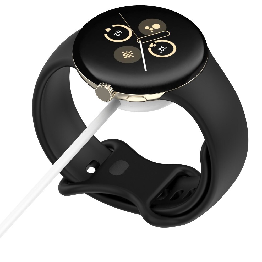 Google Pixel Watch 2 Magnetisk opladningskabel 1m, Hvid