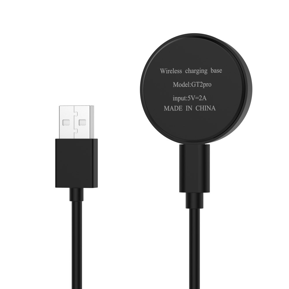 Huawei Watch 4 Pro Magnetisk opladningskabel 1m, Sort