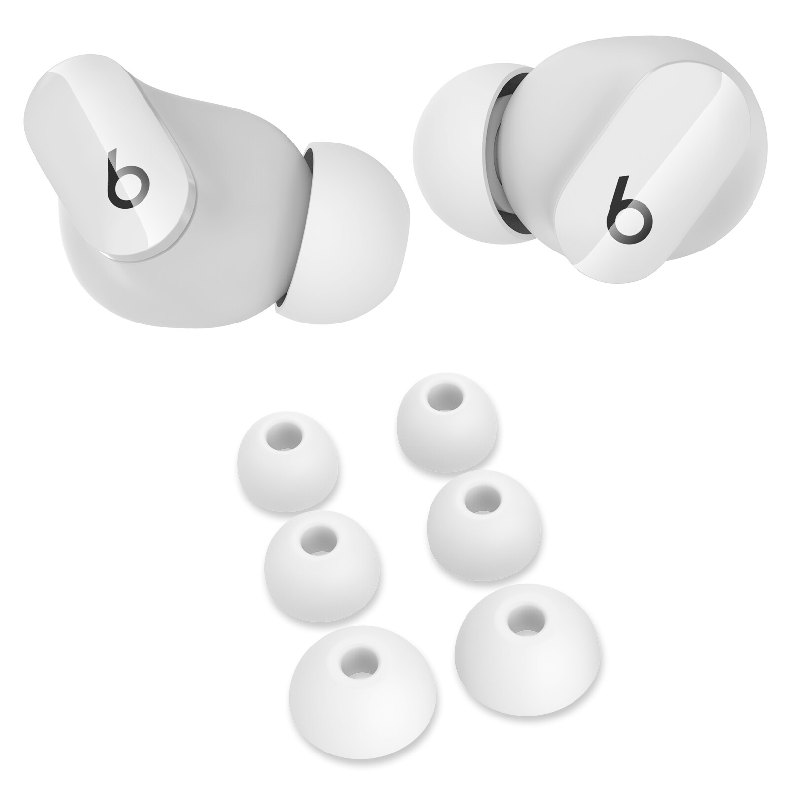 Beats Studio Buds 3-pak silikone Ear Tips, Hvid