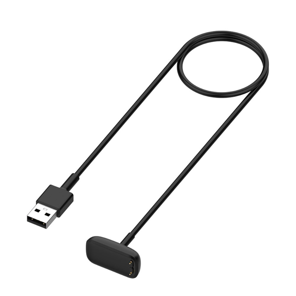 Fitbit Charge 6 Magnetisk opladningskabel 1m, Sort