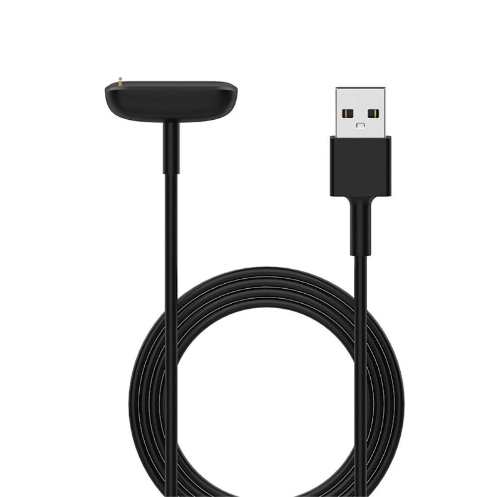 Fitbit Charge 5 Magnetisk opladningskabel 1m, Sort