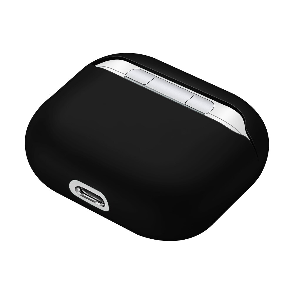 Apple AirPods 3 Tyndt silikonecover, Sort